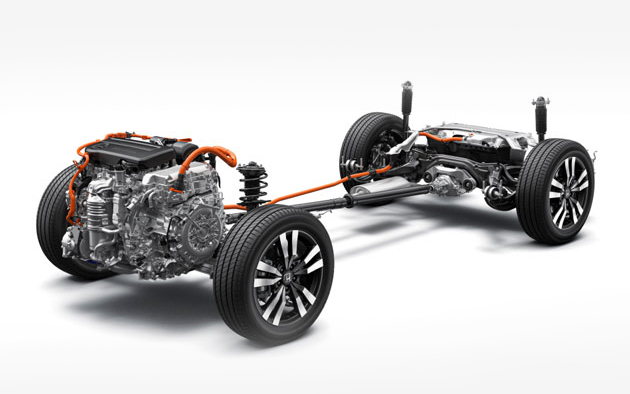 Honda ZR-V Hybrid 4WD Drivetrain